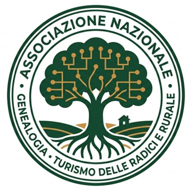 Logo Associazione Nazionale Genealogia, Turismo delle Radici e Rurale